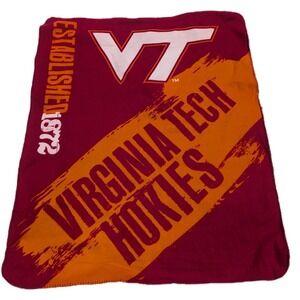 2015 Virginia Tech VT Hokies Polyester Throw Blanket 50"x60" Northwest